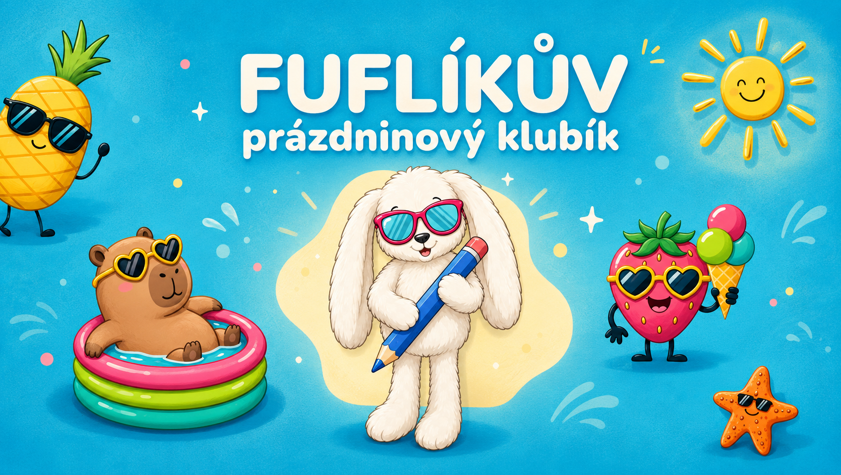 Přidejte se do Fuflíkova prázdninového klubíku